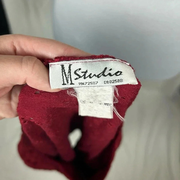 Vintage M Studio Lace Top - Picture 5 of 6